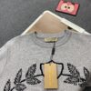 New BURBERRY Classic Horse and Wheat Jacquard Crew Neck Sweater