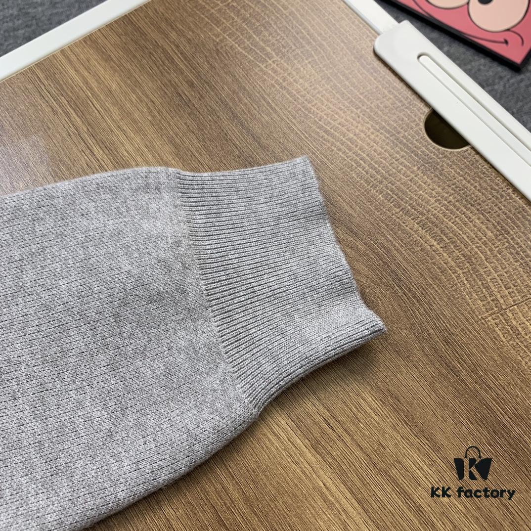 New BURBERRY Classic Horse and Wheat Jacquard Crew Neck Sweater