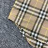 New BURBERRY/Barbouri Classic Yellow Tartan Stripe Long Sleeve Shirt, Iconic BBR Brand Checkered Pattern Shirt