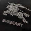 New BBR Burberry 24SS Embroidered 3D Horse Short Sleeve T-Shirt