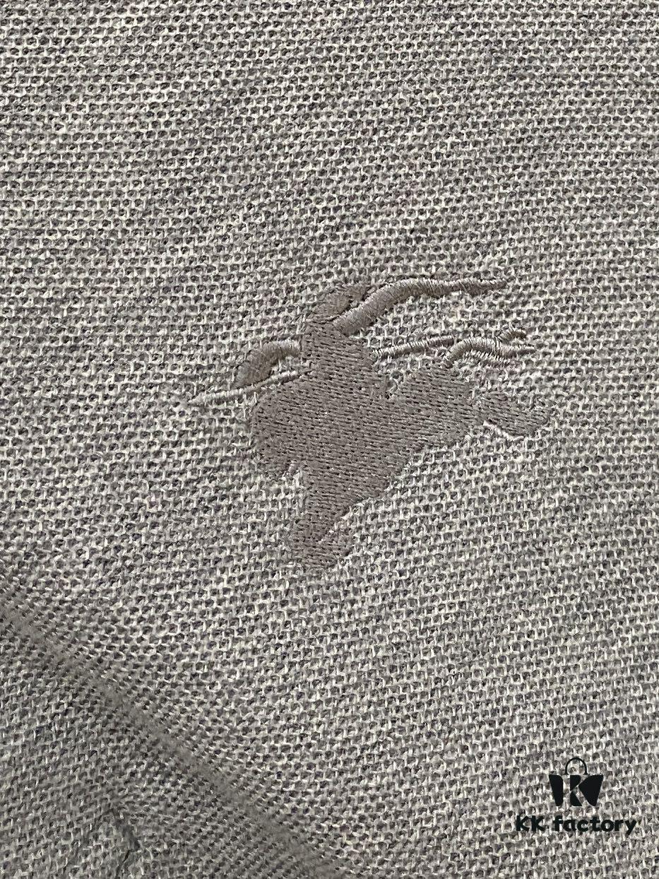 Burberry, 2025 Latest Short Sleeve T-Shirt, Stylish and Handsome with Exquisite Embroidered Logo on Chest, Simple and Versatile Design