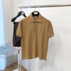 Burberry, 2025 Latest Short Sleeve T-Shirt, Stylish and Fashionable with Exquisite Embroidered Logo on Chest, Simple and Versatile Design