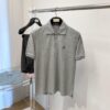 Burberry, 2025 Latest Short Sleeve T-Shirt, Stylish and Fashionable with Exquisite Embroidered Logo on Chest, Simple and Versatile Design