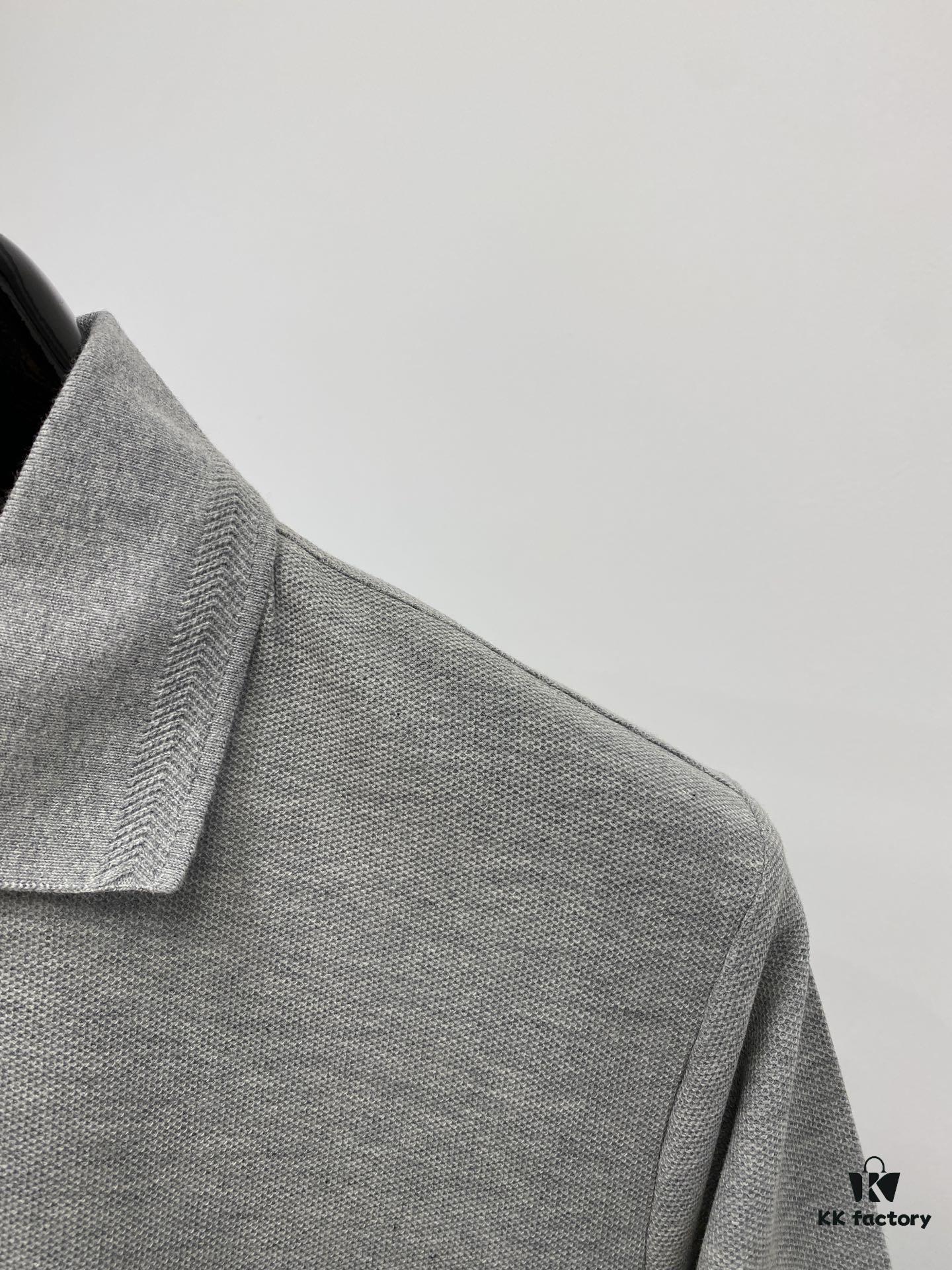 Burberry, 2025 Latest Short Sleeve T-Shirt, Stylish and Fashionable with Exquisite Embroidered Logo on Chest, Simple and Versatile Design