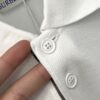 Burberry, 2025 Latest Short-Sleeve T-Shirt, Stylish and Handsome with Exquisite Embroidered Logo on Chest, Simple and Versatile Design, Cotton Fabric Offers Structure and Comfort, Fine Weave, Size S-XL
