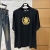 Burberry, 2025 Latest Short Sleeve T-Shirt, Stylish and Handsome with Exquisite Embroidered Logo on Chest, Simple and Versatile Design