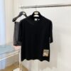 Burberry, 2025 Latest Short-Sleeve T-Shirt, Stylish and Fashionable with Exquisite Embroidered Logo, Simple and Versatile Design