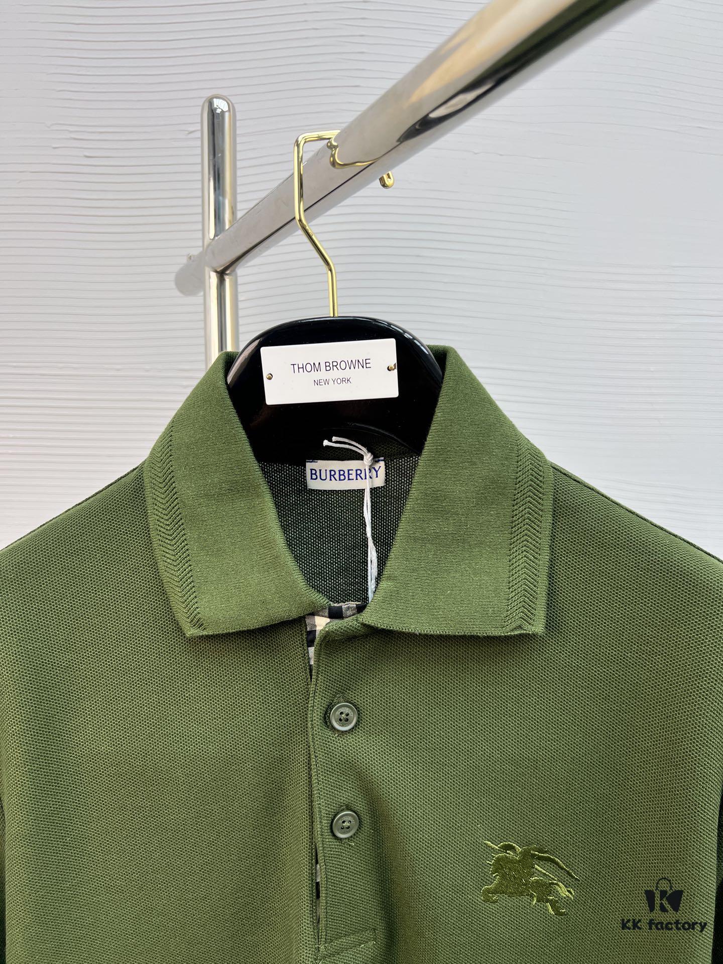 BBR 25SS Spring/Summer Polo Shirt – Black and White Printed Round-Neck Short-Sleeve T-Shirt