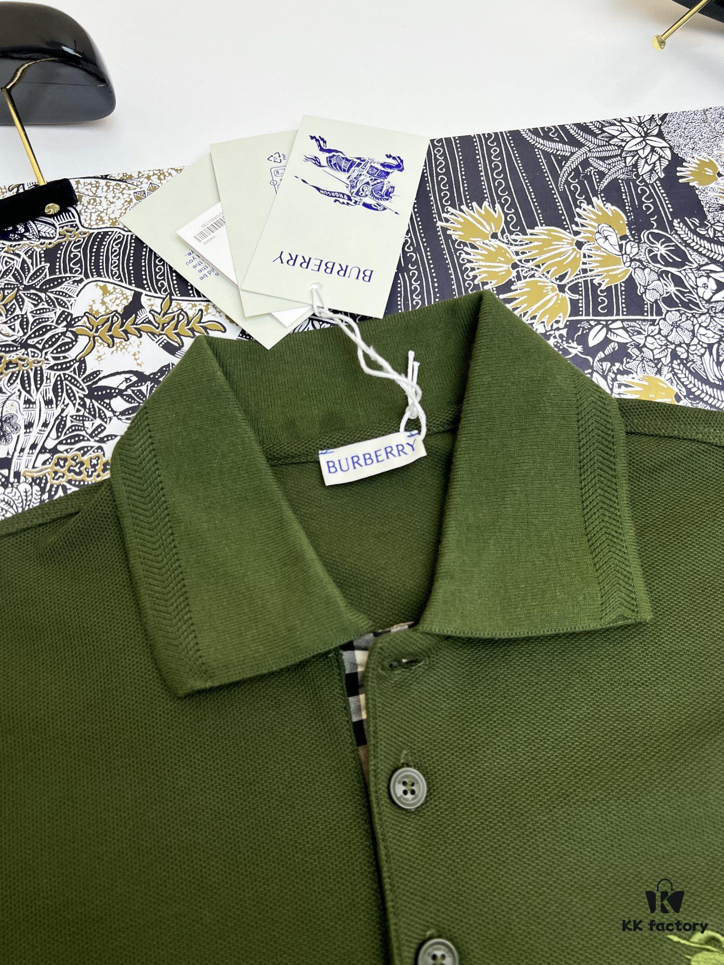 BBR 25SS Spring/Summer Polo Shirt – Black and White Printed Round-Neck Short-Sleeve T-Shirt