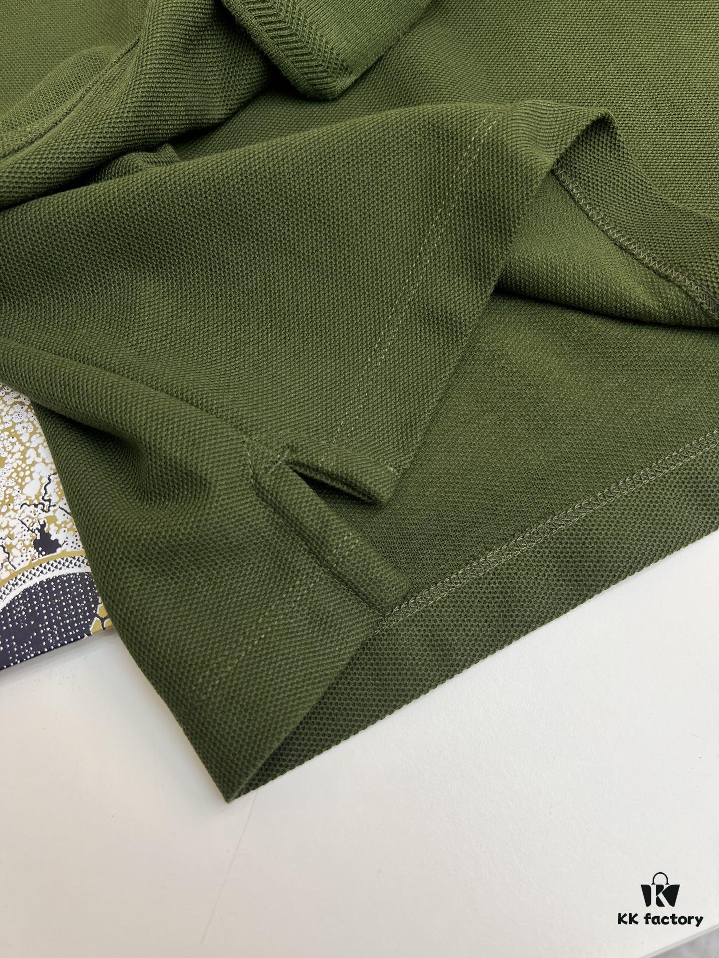 BBR 25SS Spring/Summer Polo Shirt – Black and White Printed Round-Neck Short-Sleeve T-Shirt