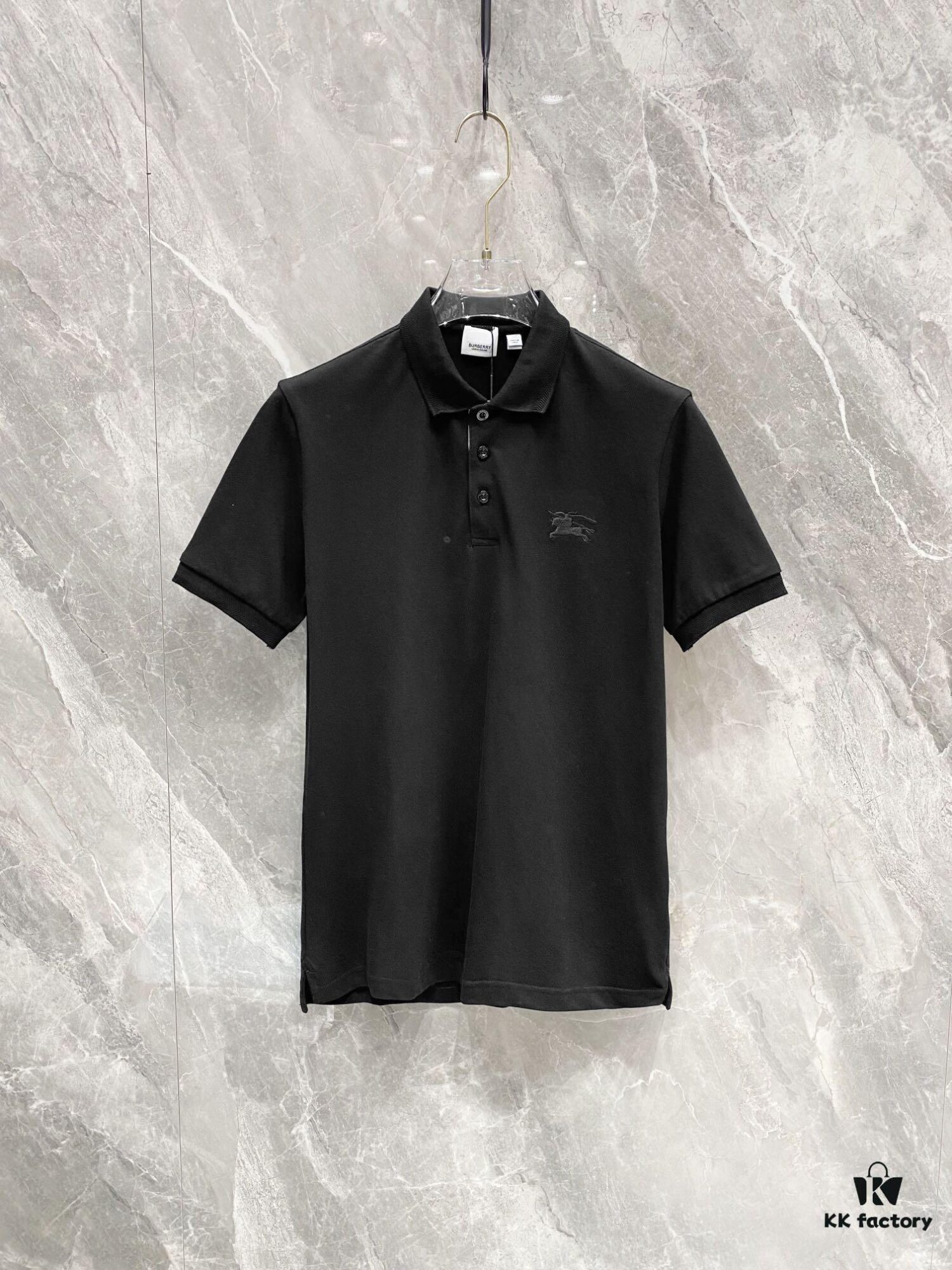 BBR 25SS Classic H Embroidered Short-Sleeve Polo Shirt