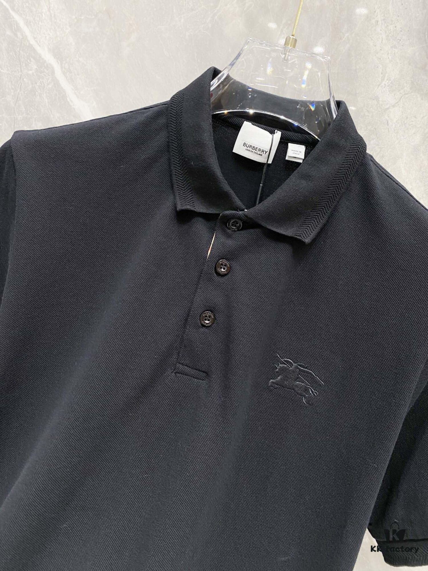 BBR 25SS Classic H Embroidered Short-Sleeve Polo Shirt