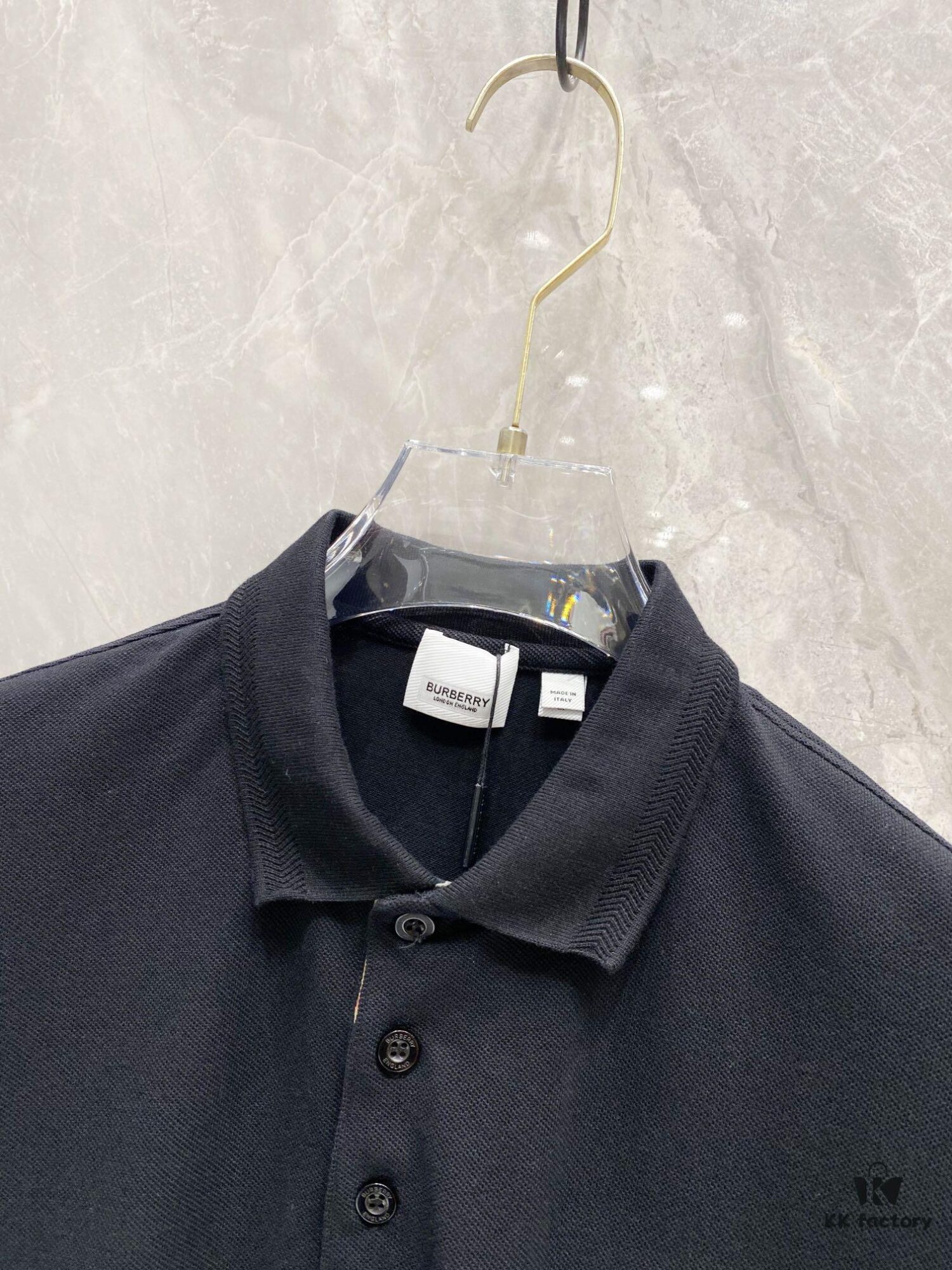 BBR 25SS Classic H Embroidered Short-Sleeve Polo Shirt