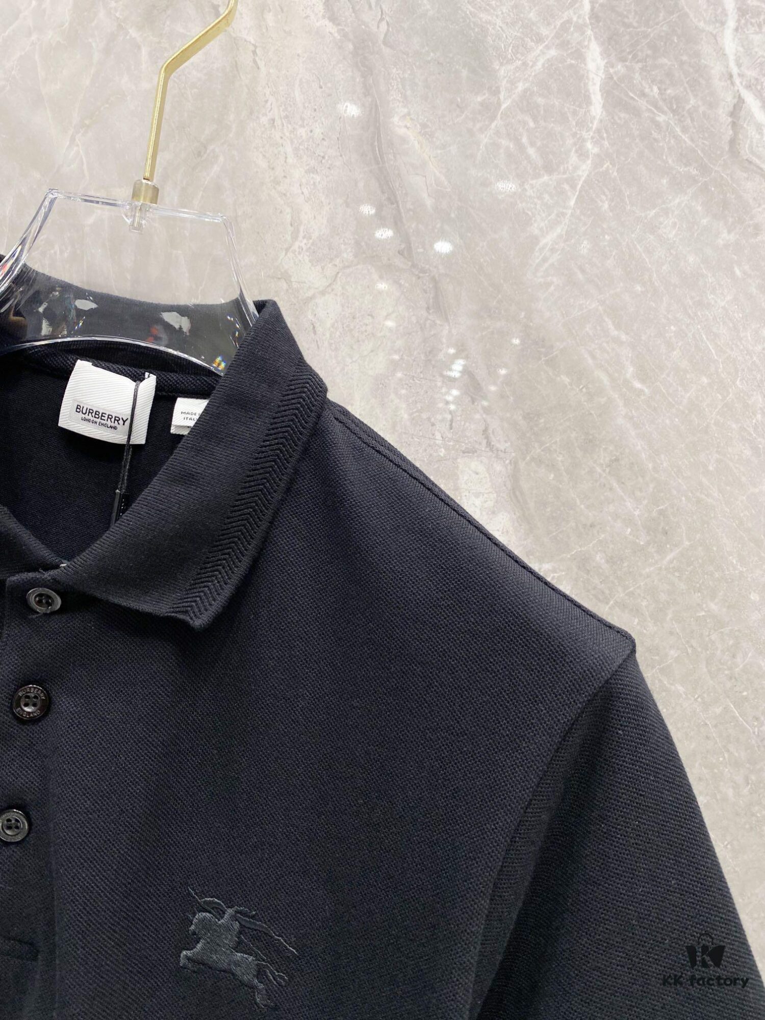 BBR 25SS Classic H Embroidered Short-Sleeve Polo Shirt