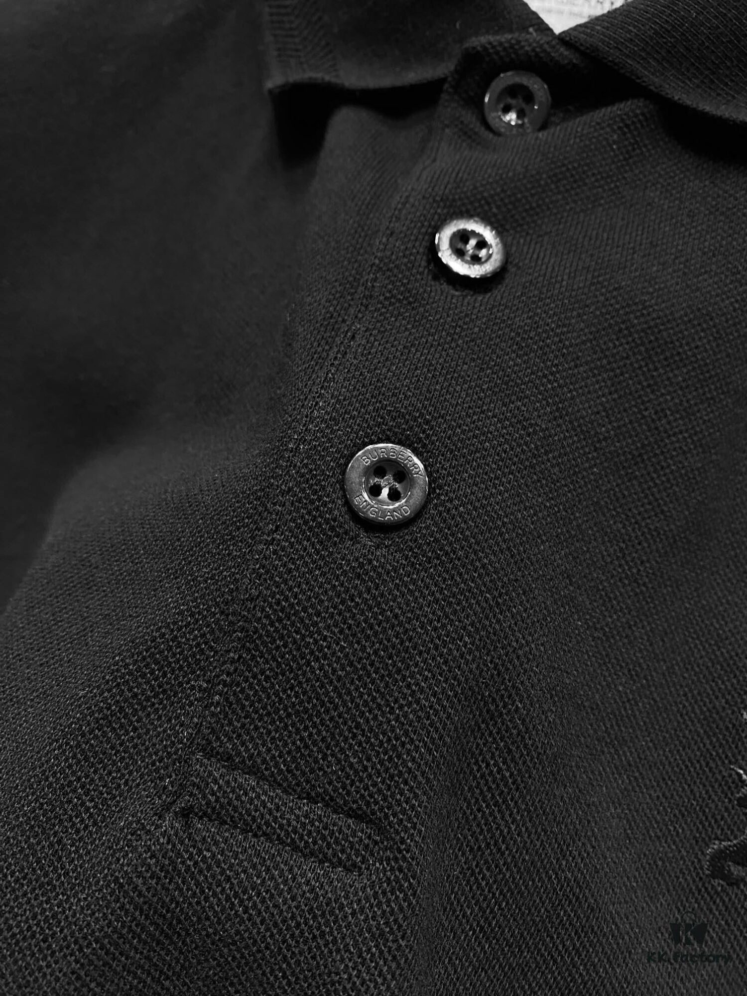 BBR 25SS Classic H Embroidered Short-Sleeve Polo Shirt