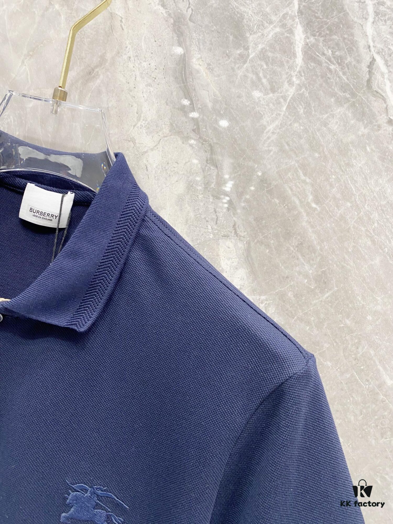 BBR 25SS Classic H Embroidered Short-Sleeve Polo Shirt