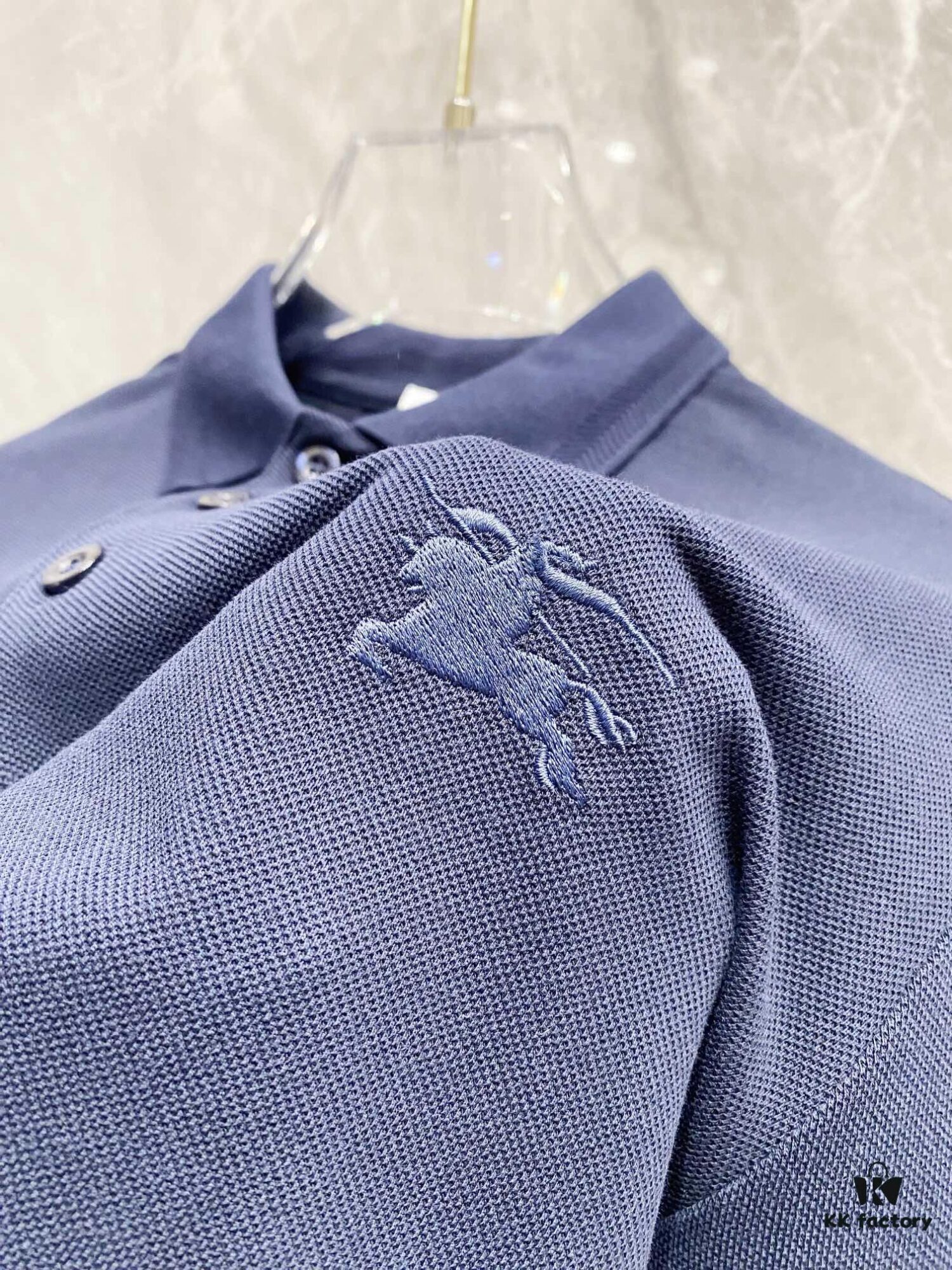 BBR 25SS Classic H Embroidered Short-Sleeve Polo Shirt