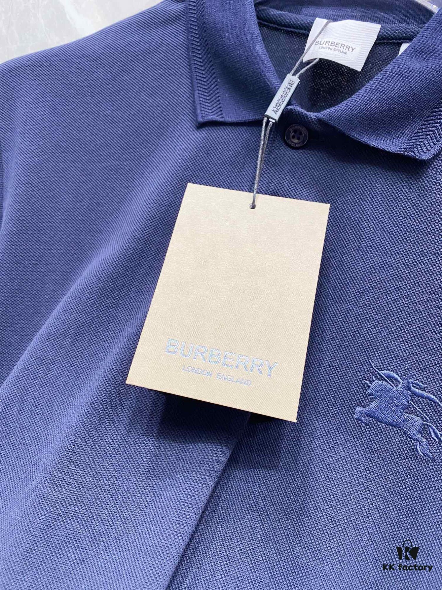 BBR 25SS Classic H Embroidered Short-Sleeve Polo Shirt