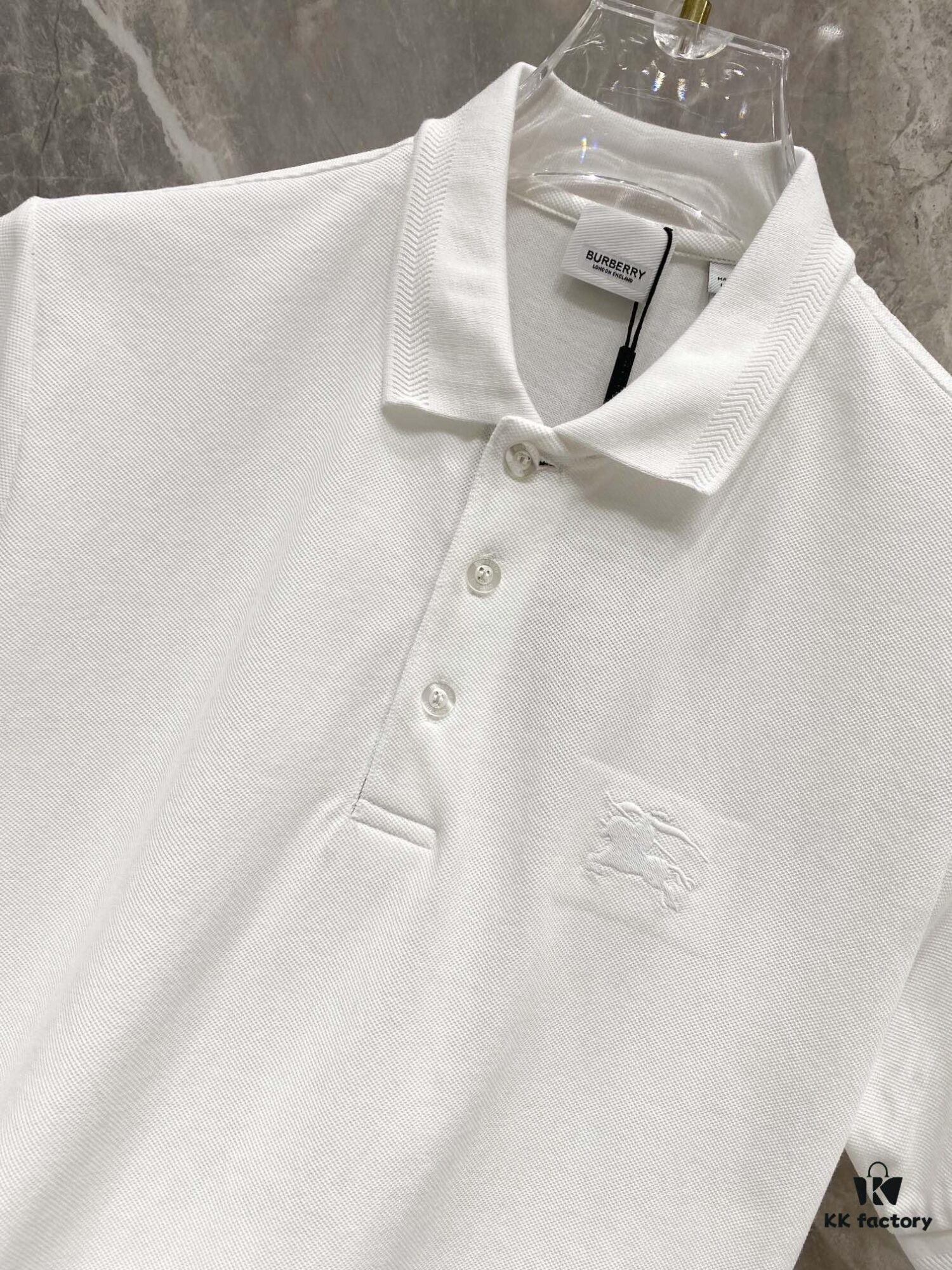 BBR 25SS Classic H Embroidery Short-Sleeve Polo Shirt