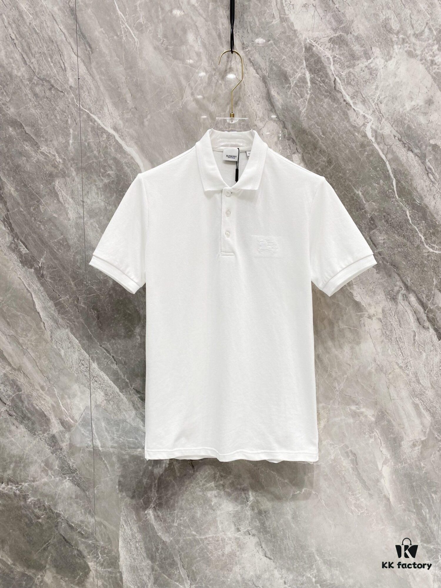 BBR 25SS Classic H Embroidery Short-Sleeve Polo Shirt