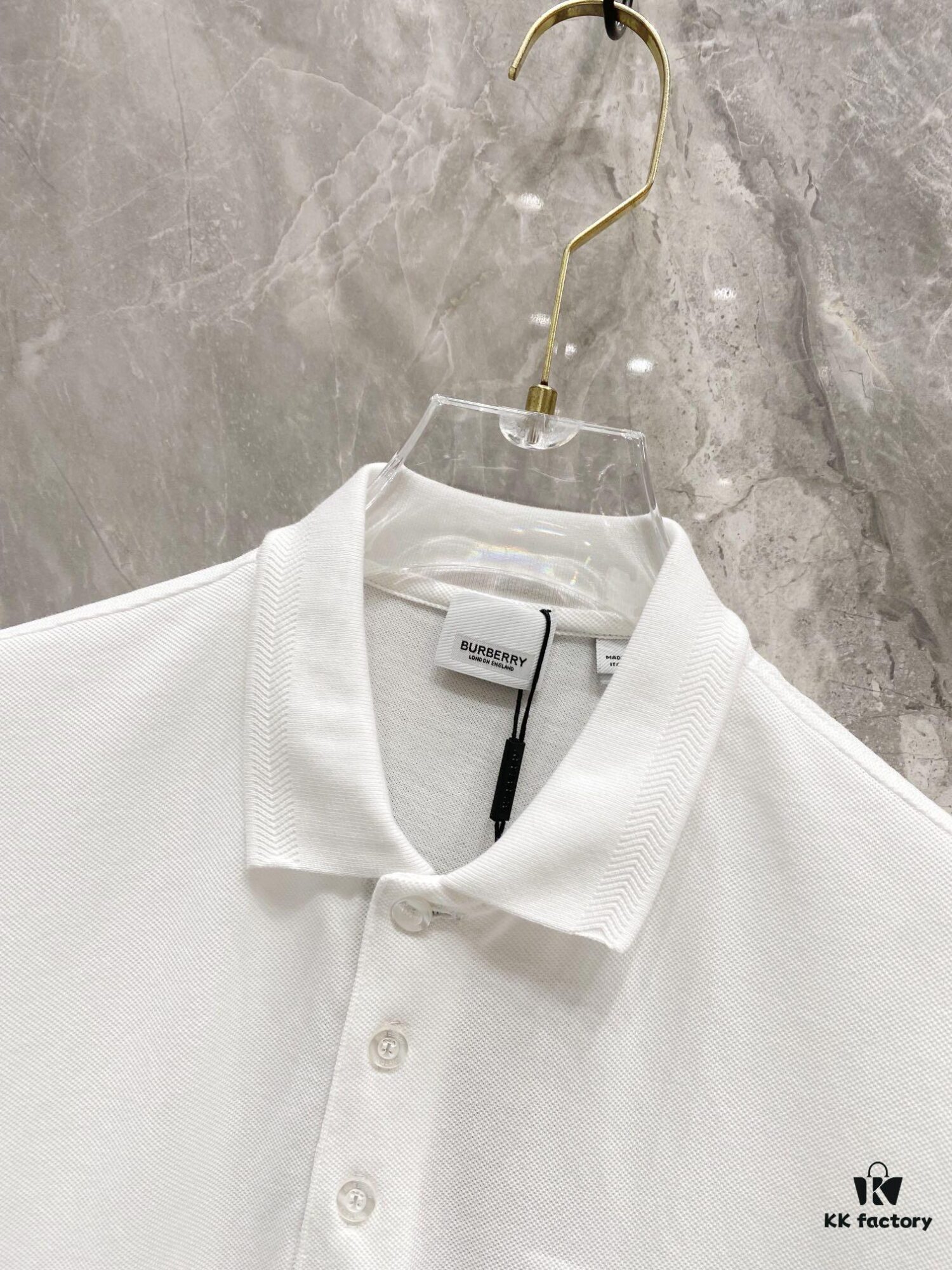 BBR 25SS Classic H Embroidery Short-Sleeve Polo Shirt