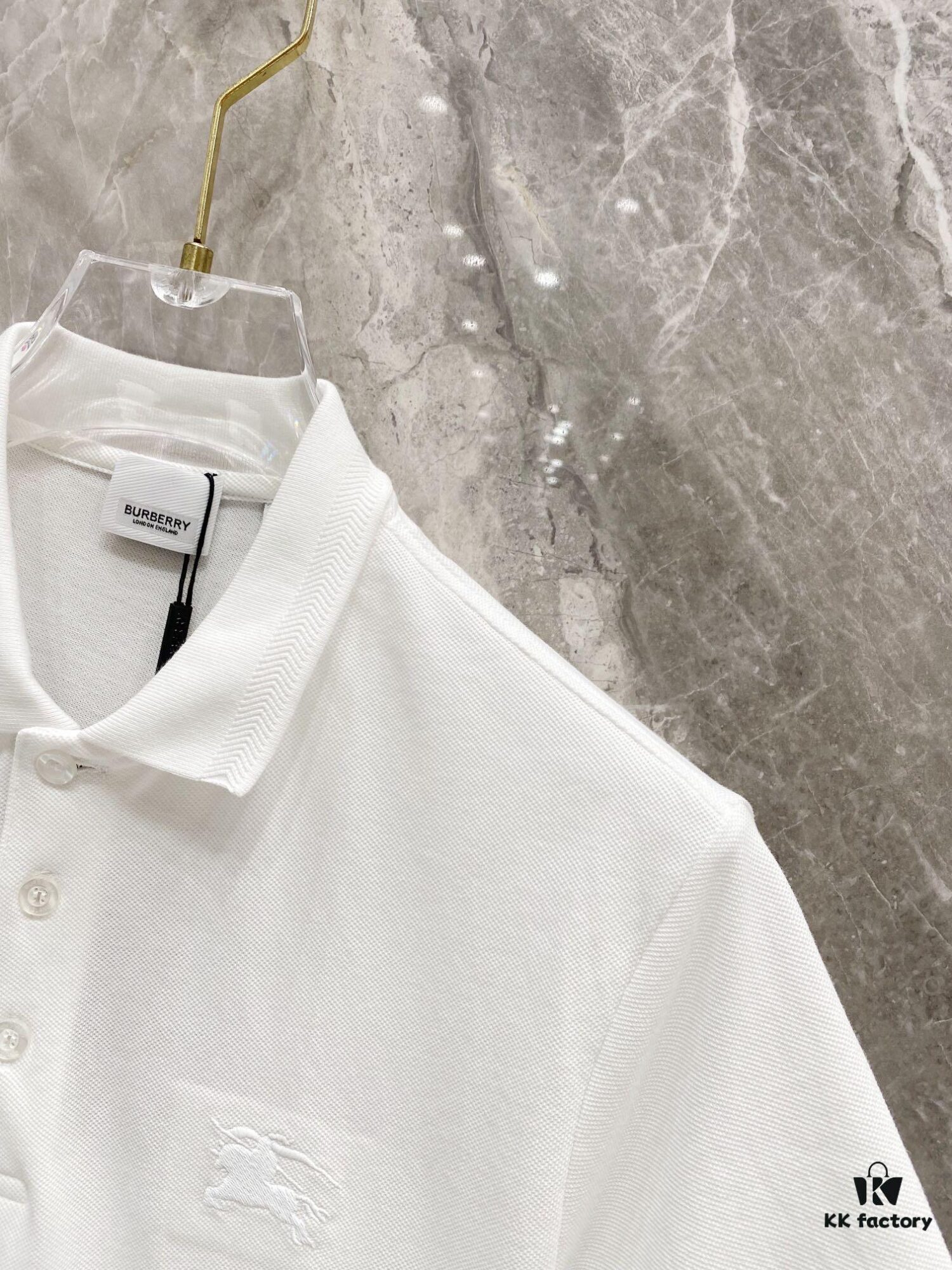 BBR 25SS Classic H Embroidery Short-Sleeve Polo Shirt