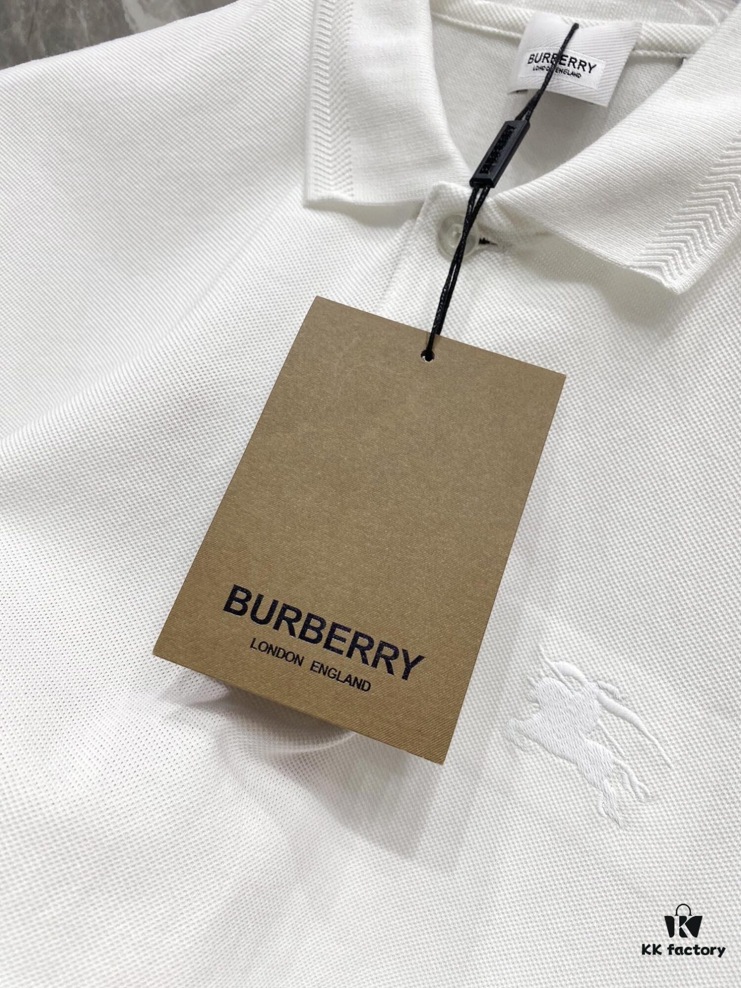 BBR 25SS Classic H Embroidery Short-Sleeve Polo Shirt