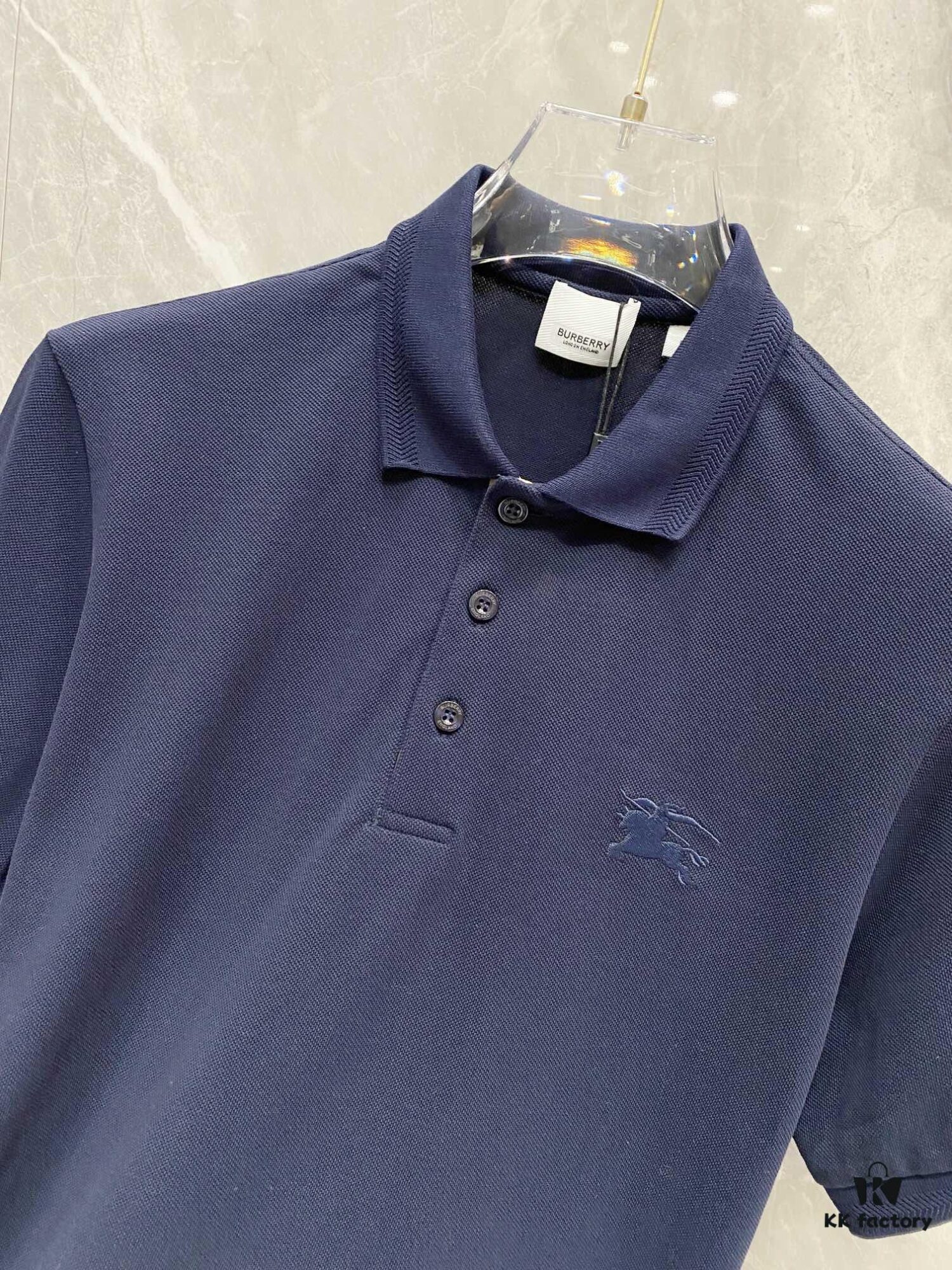 BBR 25SS Classic H Embroidered Short-Sleeve Polo Shirt