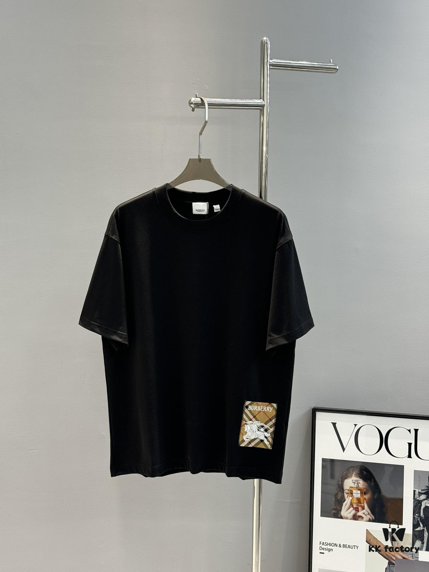 BBR*25s New Trendy Brand T-Shirt, Unisex, Equestrian Knight Logo Cotton Tee