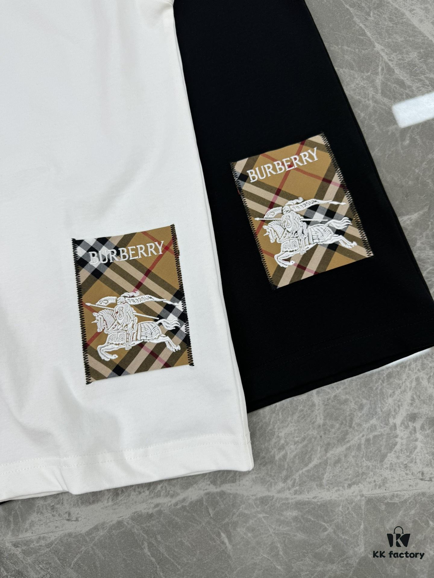 BBR*25s New Trendy Brand T-Shirt, Unisex, Equestrian Knight Logo Cotton Tee