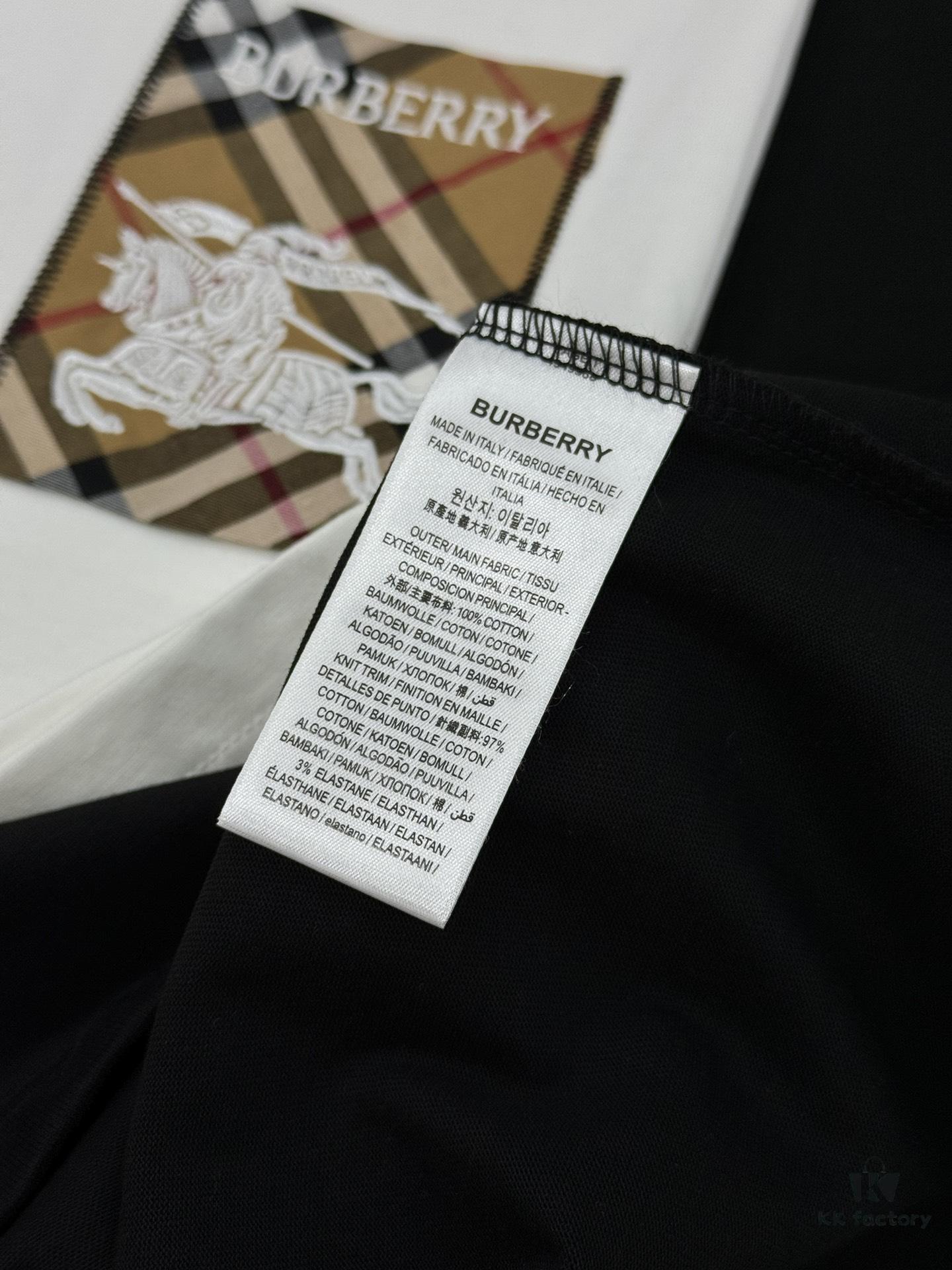 BBR*25s New Trendy Brand T-Shirt, Unisex, Equestrian Knight Logo Cotton Tee