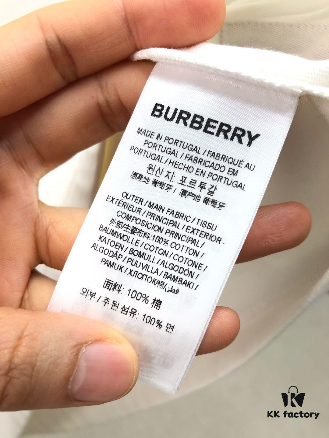 BBR 2025SS New Plaid Warhorse Knight Embroidered Round Neck Short Sleeve T-Shirt