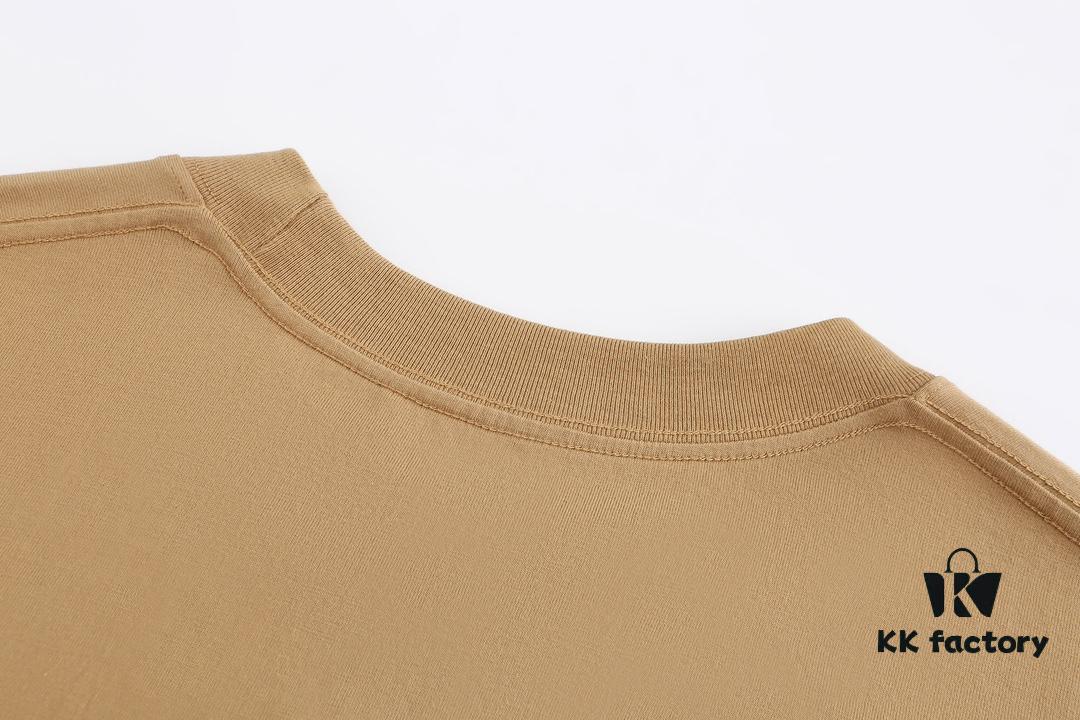 Burberry 2025 Fall Spring-Summer Collection Equestrian Graphic Short Sleeve T-Shirt Premium Quality, Special Jacquard 270G 32-Count Double-Yarn Pure Cotton Fabric, Relaxed Fit Unisex Design