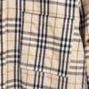 Burberry Letter Plaid Cotton Poplin Shirt, 100% Pure Cotton, Original Quality, Custom Buttons, Chest Patch Pocket, Terry Cloth Appliqué on Sleeves, All-Over Pattern Matching, Unisex Design