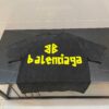 BALENCIAGA Printed Tape Short Sleeve T-Shirt, 280g Double Cotton Fabric, Realistic Tape Design with Digital and Heat Transfer Printing