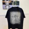 Balenciaga Gradient Letter Short-Sleeve T-Shirt