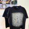 Balenciaga Gradient Letter Short-Sleeve T-Shirt