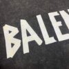BALENCIAGA Printed Tape Short Sleeve T-Shirt, 280g Double Cotton Fabric, Realistic Tape Design with Digital and Heat Transfer Printing