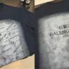 Balenciaga Gradient Letter Short-Sleeve T-Shirt
