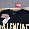 New Arrival Balenciaga-Inspired Tape Logo Distressed Short-Sleeve T-Shirt