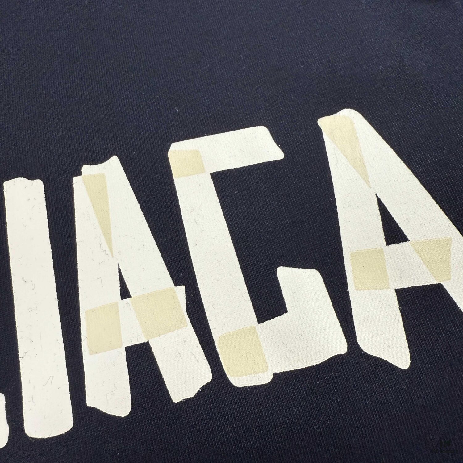 New Arrival Balenciaga-Inspired Tape Logo Distressed Short-Sleeve T-Shirt