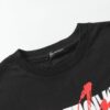 New BALENCIAGA Graffiti Letter Couples Casual Short-Sleeve T-Shirt 2024 SS