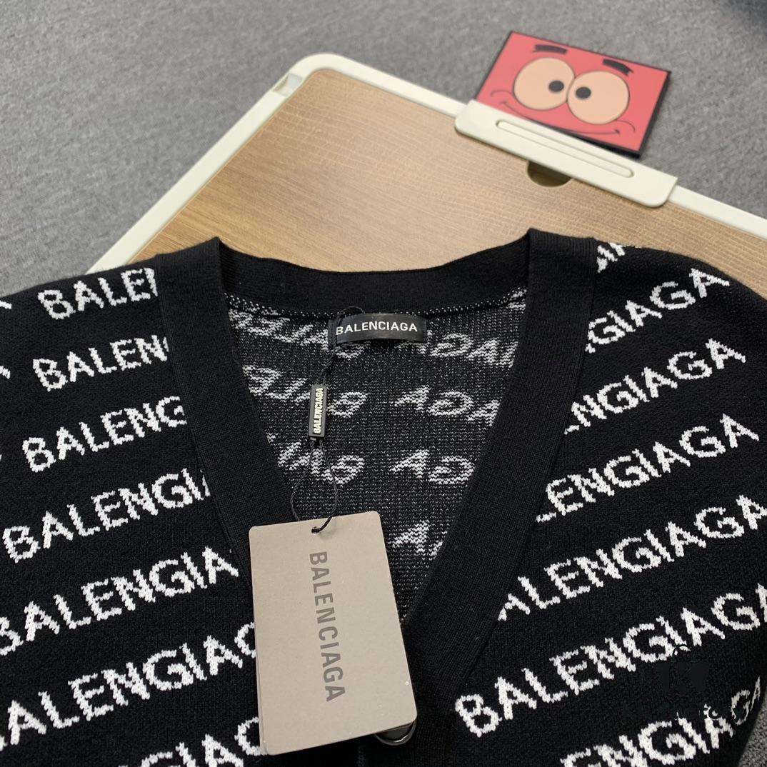 Paris Embroidered Knit Cardigan Jacket Unisex Design