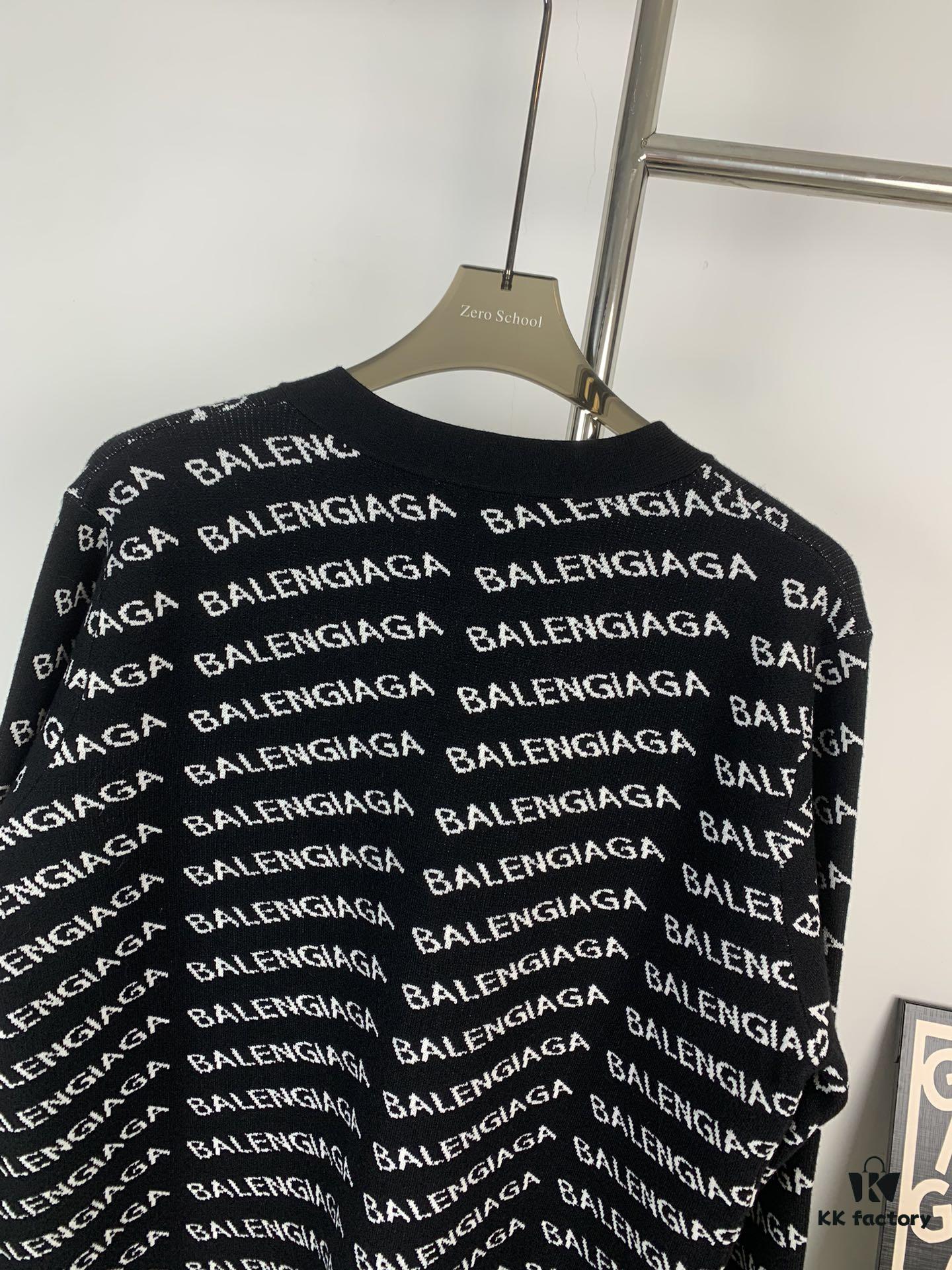 Paris Embroidered Knit Cardigan Jacket Unisex Design