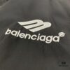 New Balenciaga 2023 Embroidered Stand Collar Jacket Unisex Waterproof Coated Double-Layer with Lining