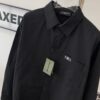 New Balenciaga BLCG 24SS Batman Heavy Embroidery Long-Sleeve Shirt