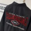 New Balenciaga BLCG 24SS Batman Heavy Embroidery Long-Sleeve Shirt