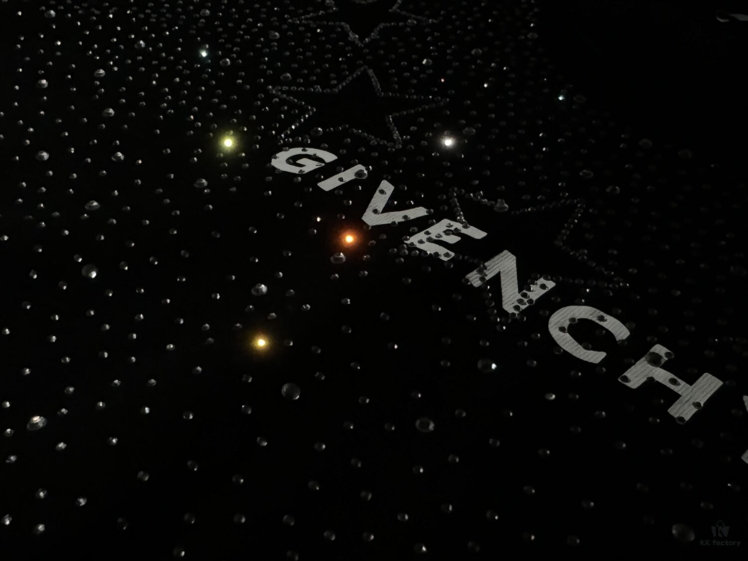 2025 New Balenciaga Rhinestone Embellished Short Sleeve T-Shirt