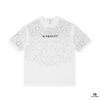 2025 New Balenciaga Rhinestone Embellished Short Sleeve T-Shirt