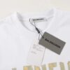 2025 New Arrival Balenciaga Yellow Tape Short Sleeve T-Shirt
